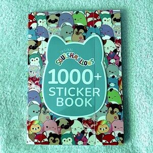 •New •Original Squishmallows 1000+ Sticker Book